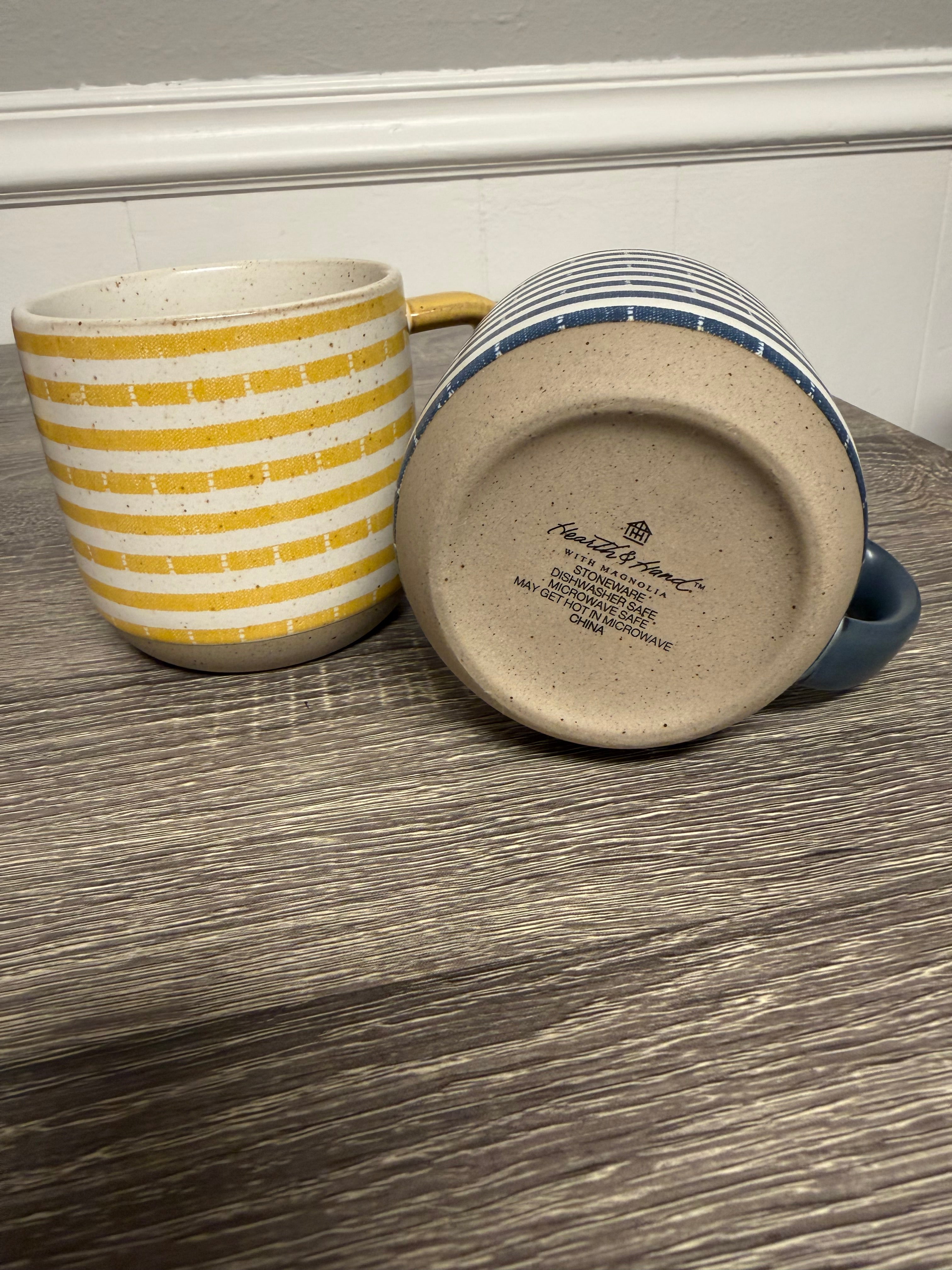 Hearth & Hand Stoneware Mugs